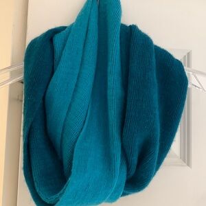 EUC Turquoise Ombré Infinity Scarf